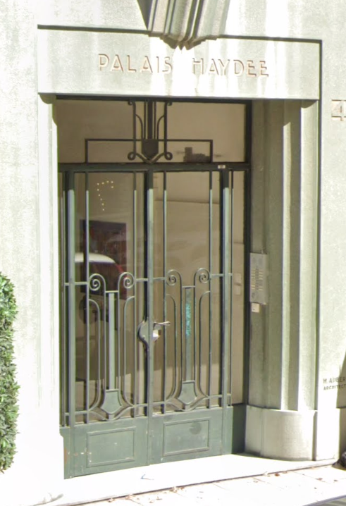 Wrought-iron fence, example 7